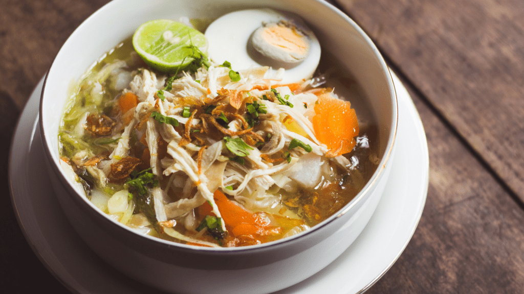 Soto Banjar by Canva Kuliner Khas Ramadhan